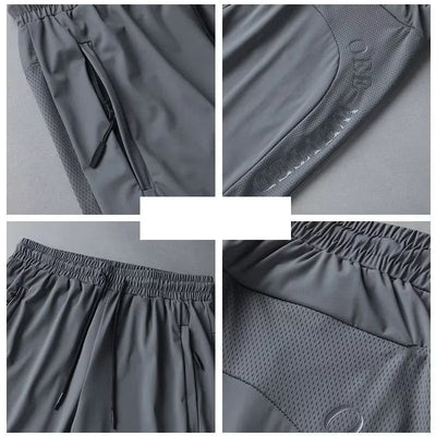 Cooper™ - Quick Dry Ice Silk Shorts With Zip Pockets (Unisex)
