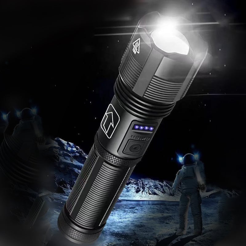 Waterproof Multifunctional Laser Flashlight