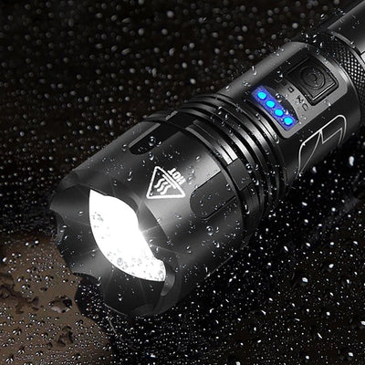 Waterproof Multifunctional Laser Flashlight