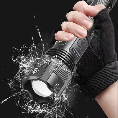 Waterproof Multifunctional Laser Flashlight