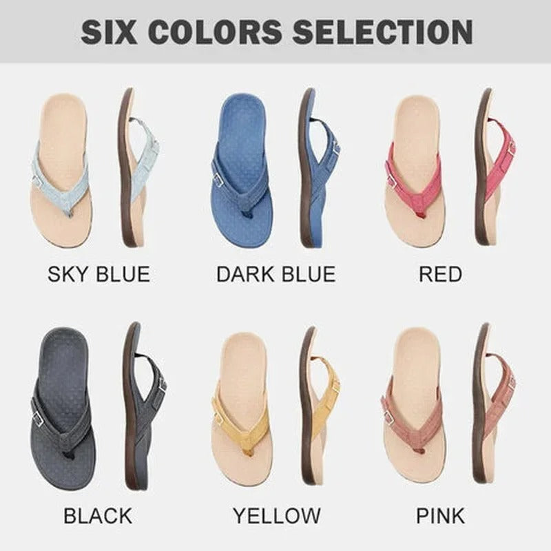 Evie™ - Comfortable Summer Flip Flops