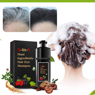 Hair Coloring Shampoo with Herbal Ingredients – Ensures stronger and fuller hair