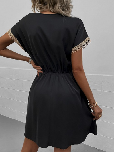 Eloise™ - Short Dress With Elegance Lace