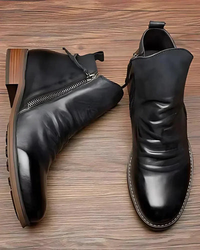 Cooper™ - Leather Ankle Boots