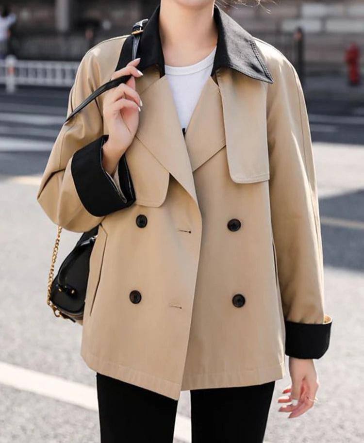 Aria™ - British Style Modern Windbreaker Trench Coat