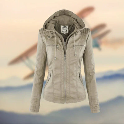 Freya™ - Elegant Stylish Leather Jacket