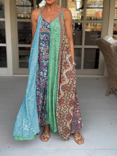 Sienna™ - Stylish Casual V-neck Summer Dress