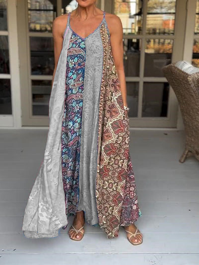 Sienna™ - Stylish Casual V-neck Summer Dress