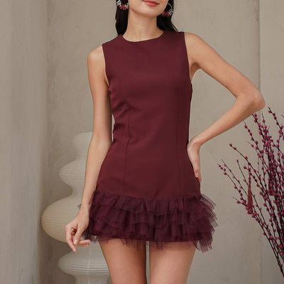 Stella™ - Chic Mesh Mini Dress