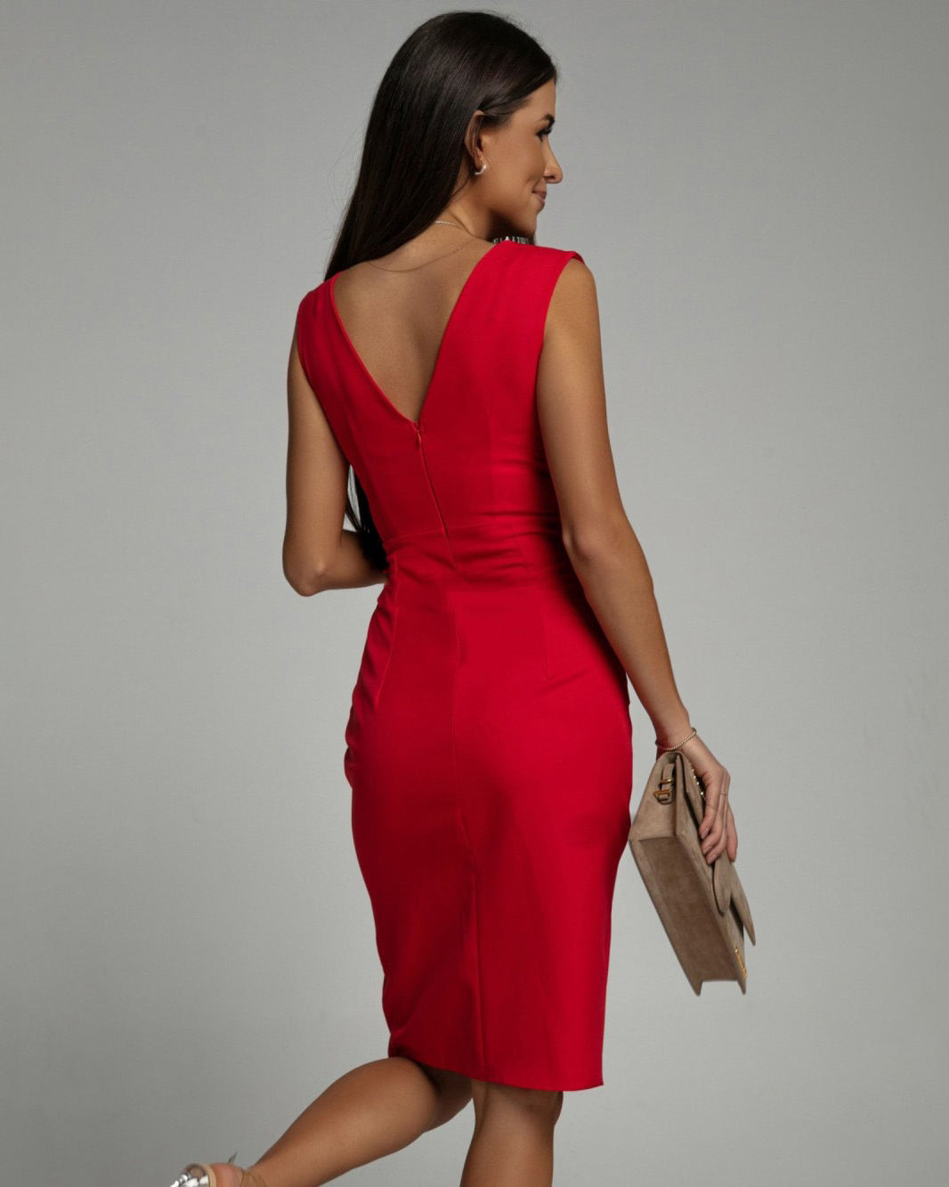 Freya™ - Stylish Pleated Midi Dress