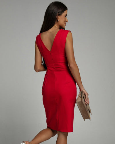 Freya™ - Stylish Pleated Midi Dress