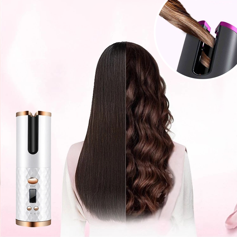 Magic Hairstyler - Wireless Automatic Rotating Curling Iron