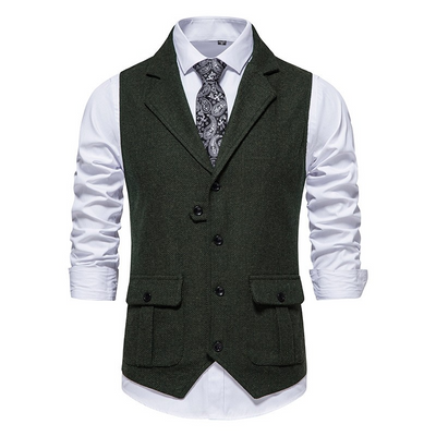 Samuel™ - Elegant Vest with Side Pockets
