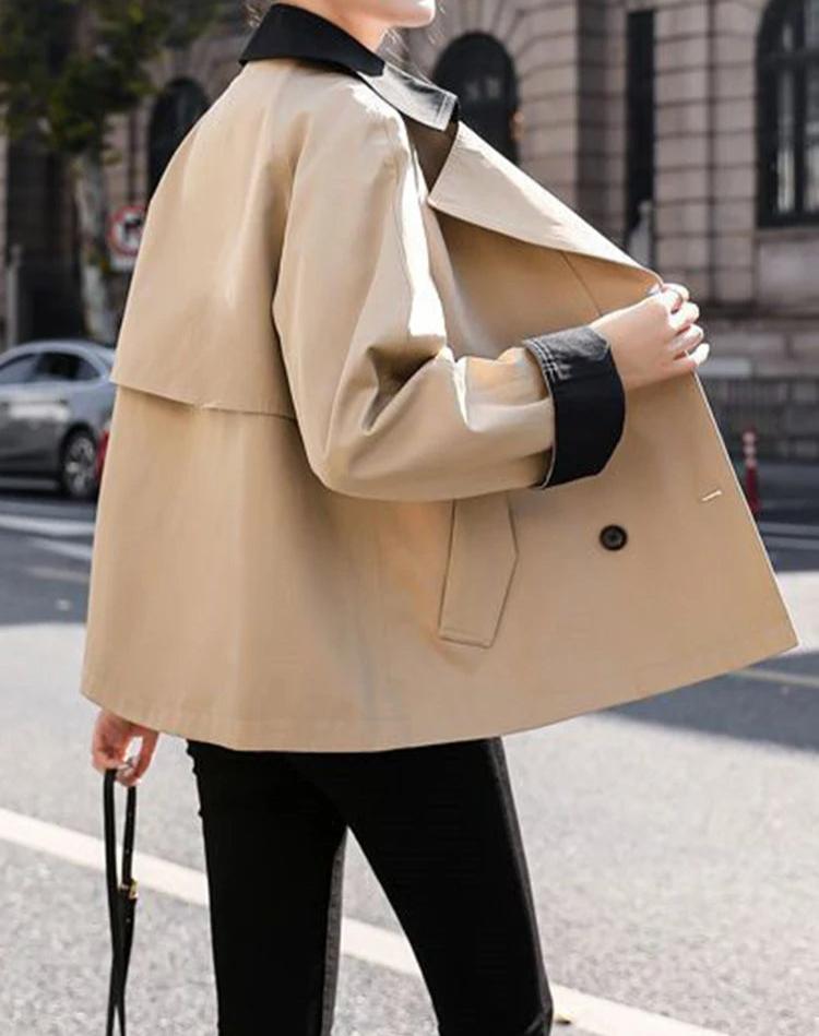Aria™ - British Style Modern Windbreaker Trench Coat