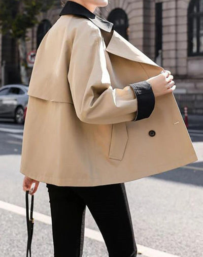 Aria™ - British Style Modern Windbreaker Trench Coat