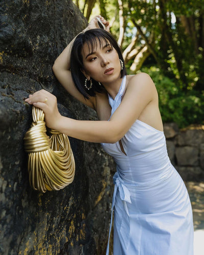 Aurélie - Luxury Stylish Gold Bag