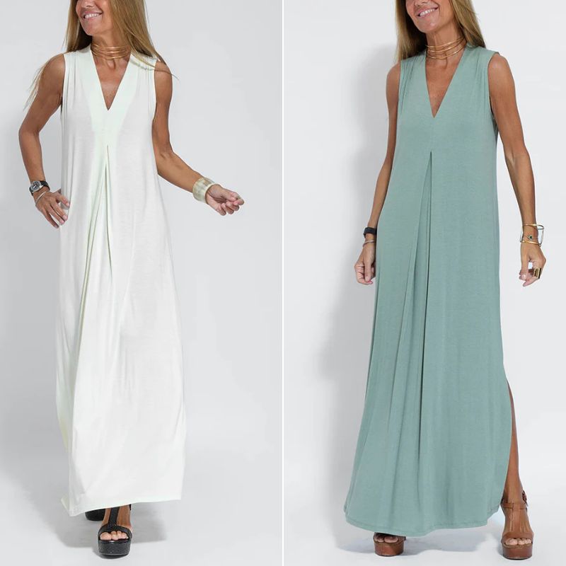 Sofia - Comfortable Luxury Dress with Cardigan