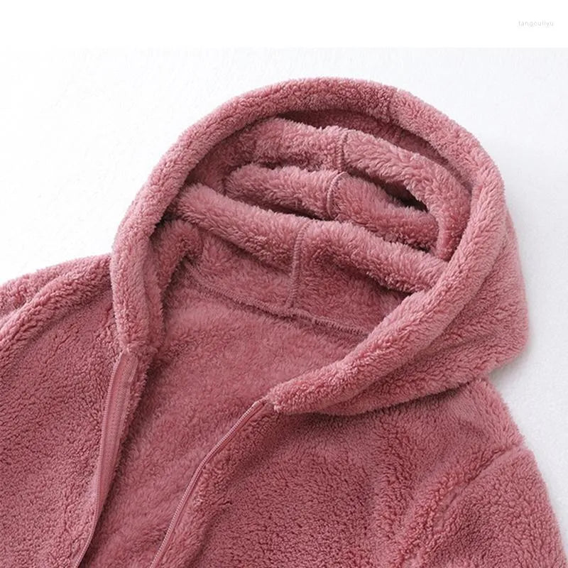 Ava™ - Super Soft Coral Fleece Sweatshirt