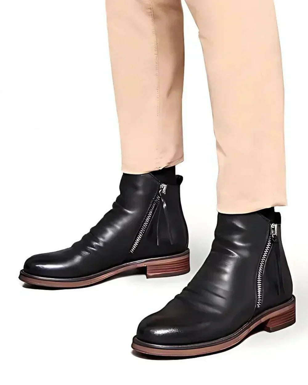 Cooper™ - Leather Ankle Boots
