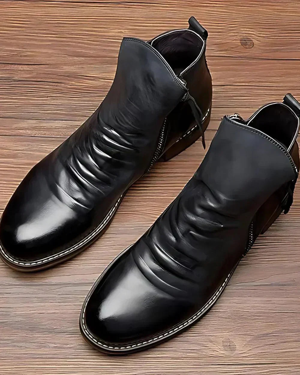 Cooper™ - Leather Ankle Boots