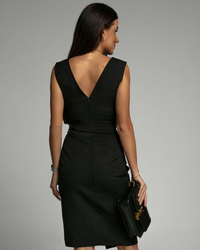 Freya™ - Stylish Pleated Midi Dress
