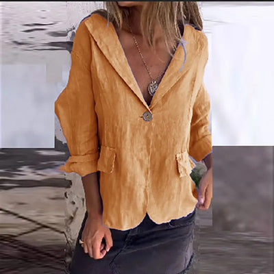 Lina™ - Lightweight Retro-Inspired Blazer
