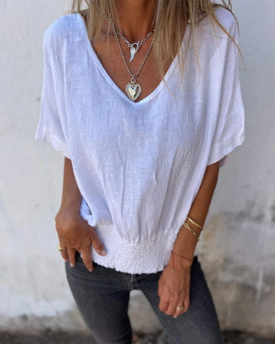 Layla™ - Super Comfy V-Neck T-shirt