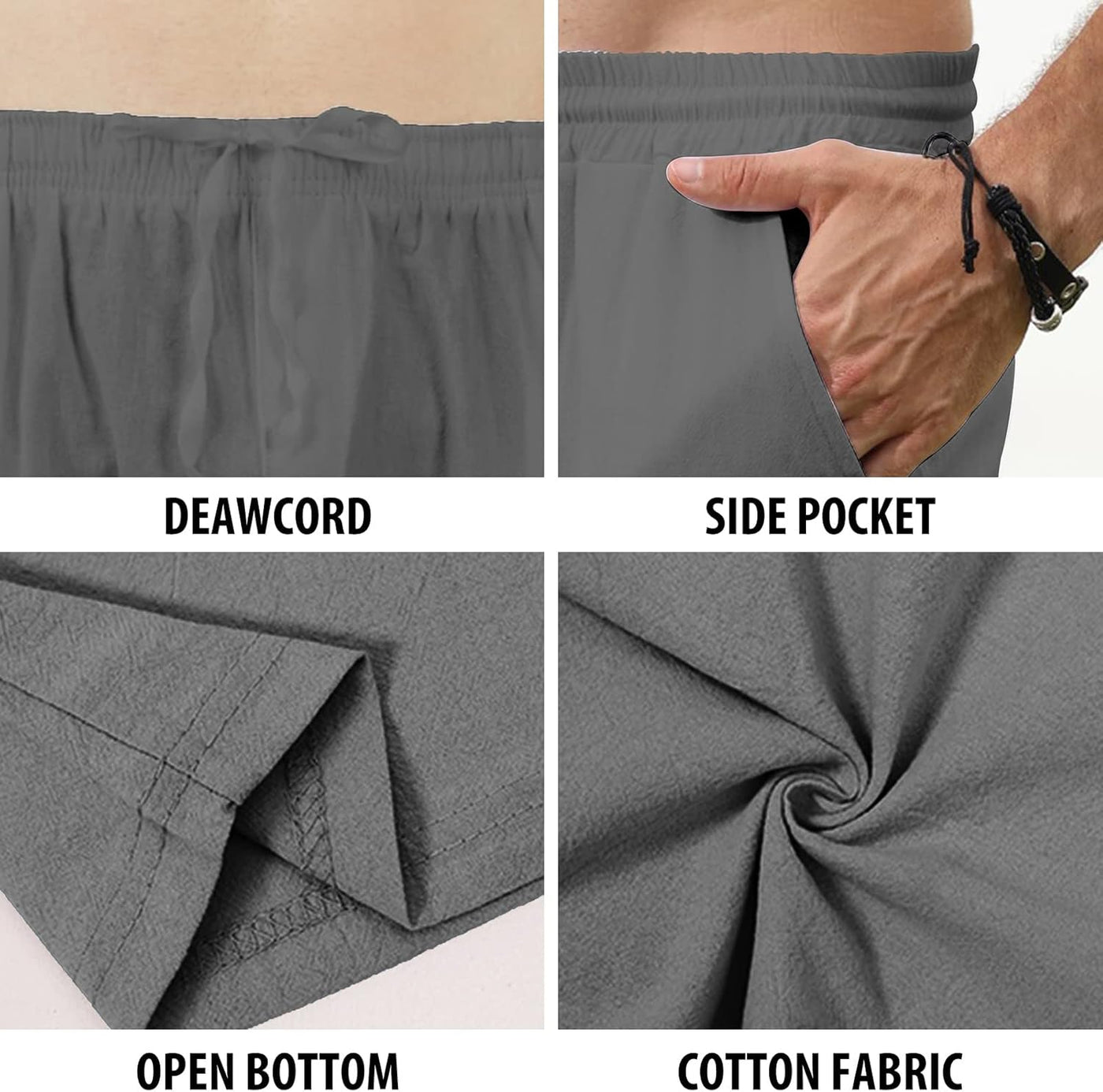 James™ - Cotton Linen Pants For Men
