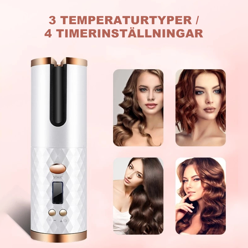 Magic Hairstyler - Wireless Automatic Rotating Curling Iron