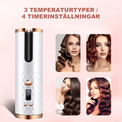 Magic Hairstyler - Wireless Automatic Rotating Curling Iron