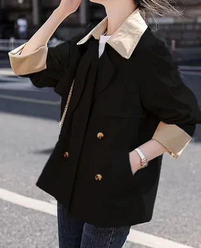 Aria™ - British Style Modern Windbreaker Trench Coat