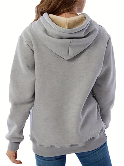 Mia - Hooded Fleecejacket