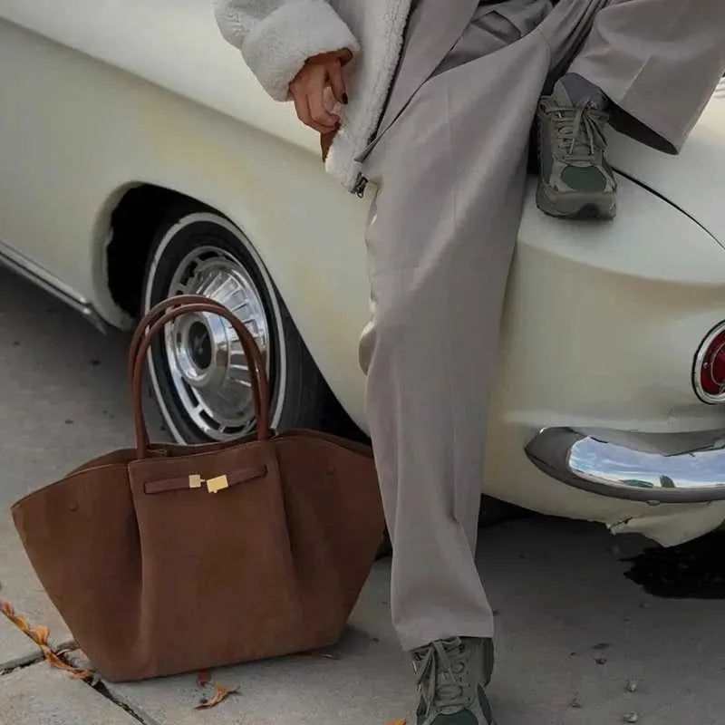 Isla™ - Modern Micro Leather Suede Bag