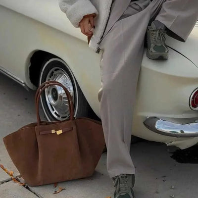 Isla™ - Modern Micro Leather Suede Bag