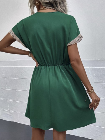 Eloise™ - Short Dress With Elegance Lace