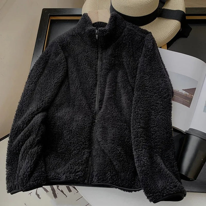 Freya™ - Cozy Teddy Coat With Zipper