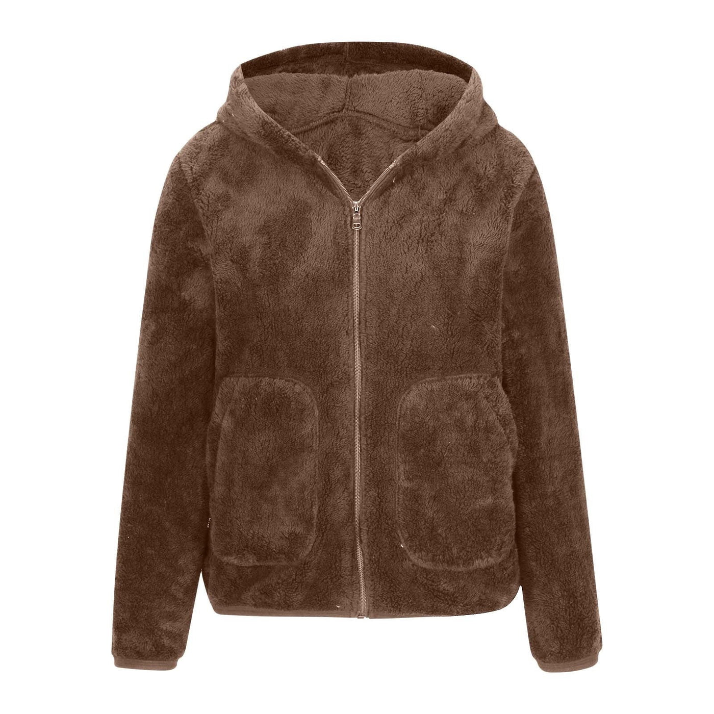 Ava™ - Super Soft Coral Fleece Sweatshirt