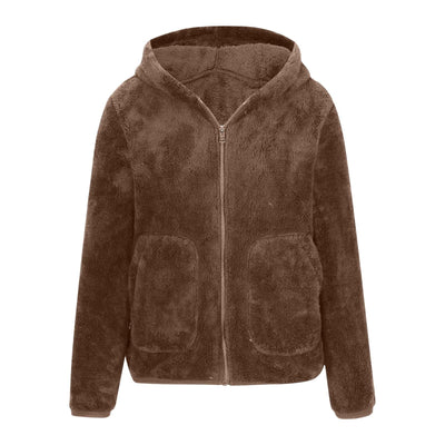 Ava™ - Super Soft Coral Fleece Sweatshirt