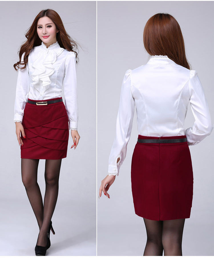 Savannah - Zora Ruffles Shirt