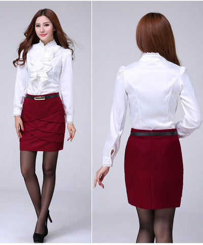 Savannah - Zora Ruffles Shirt
