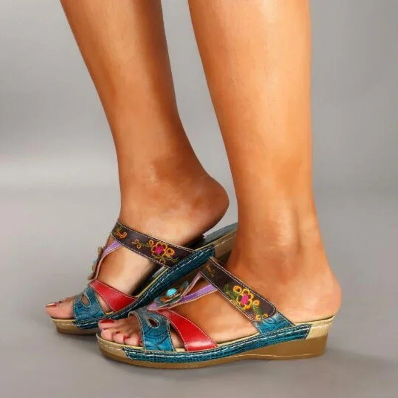 Hannah™ - Comfortable Leather Sandals