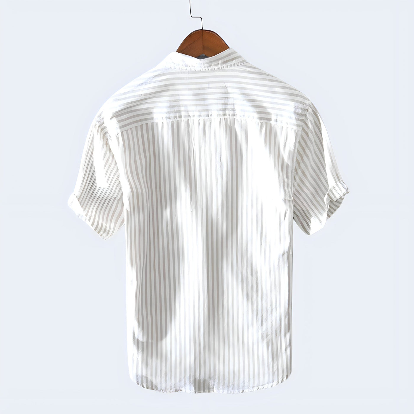 Ethan™ - Casual Striped Short Sleeve Shirt