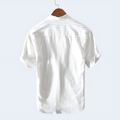 Ethan™ - Casual Striped Short Sleeve Shirt