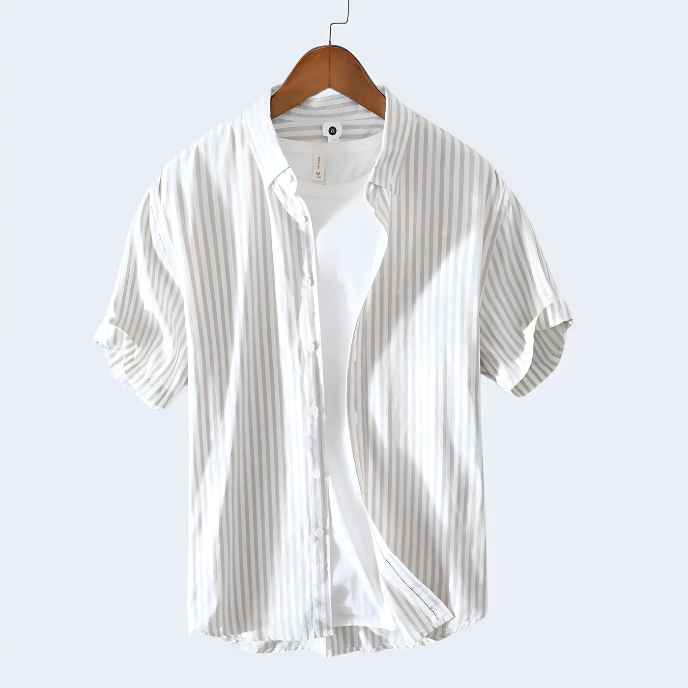 Ethan™ - Casual Striped Short Sleeve Shirt