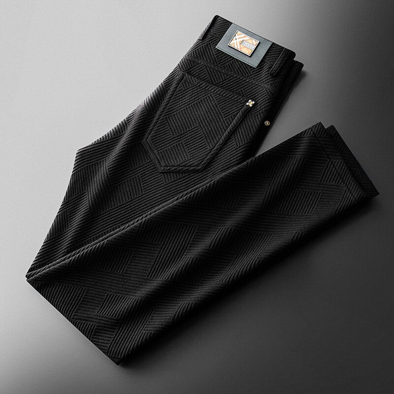 Alex™ - Comfy Jacquard Knit Pants