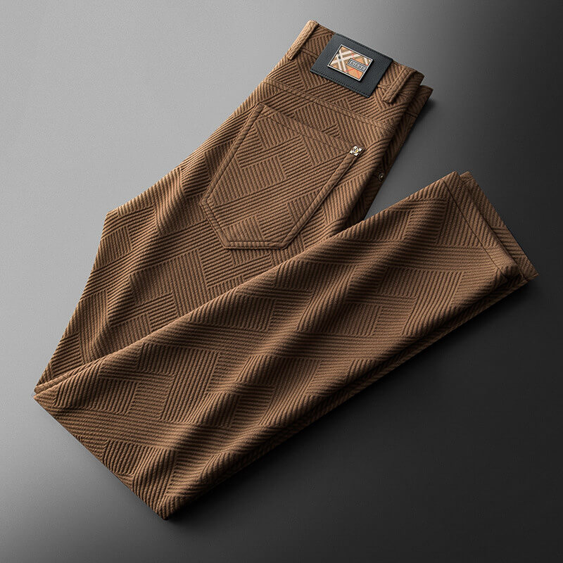 Alex™ - Comfy Jacquard Knit Pants