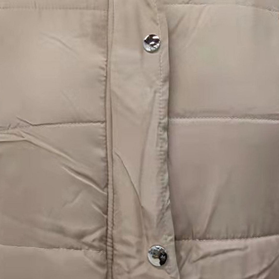 Lara™ - giorgi long winter vest with hood cousin