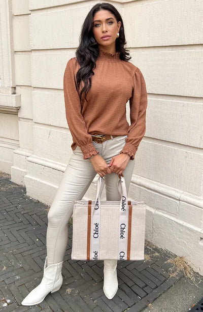 Coating Jeans Light Beige