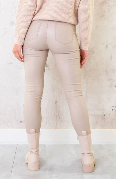 Coating Jeans Light Beige