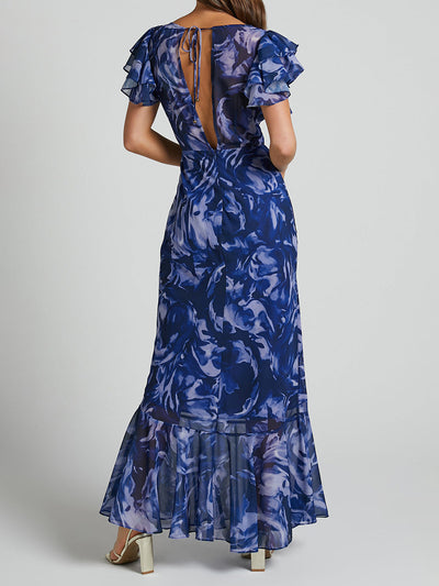 Aria™ - Long Dress With Ruffles